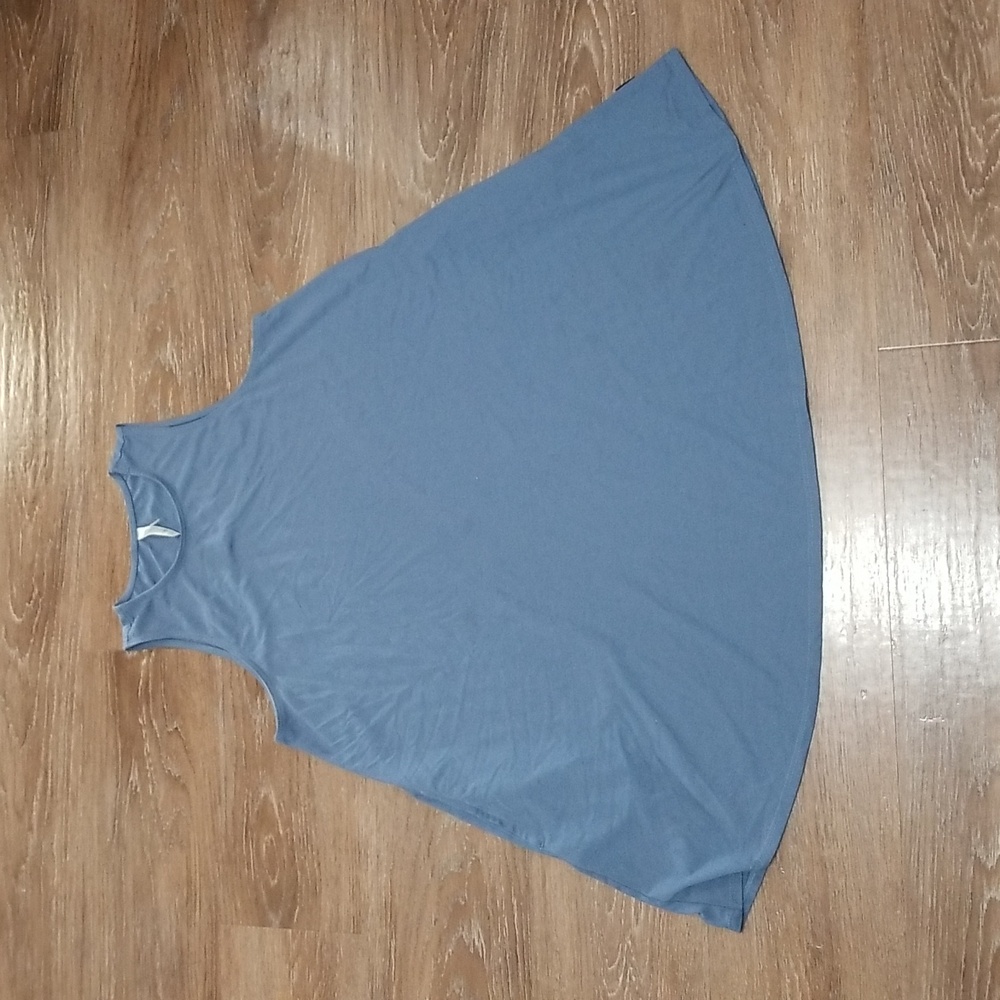 (S) RVCA Loose Fit Flowy Dress with Pockets Solid Color Vacation Beach Light